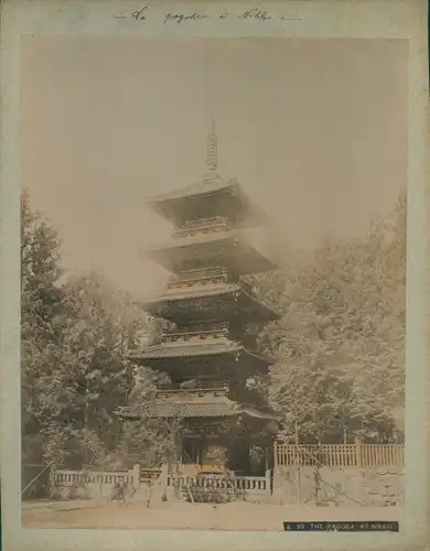 Foto Nikko Präfektur Tochigi Japan, The Pagoda