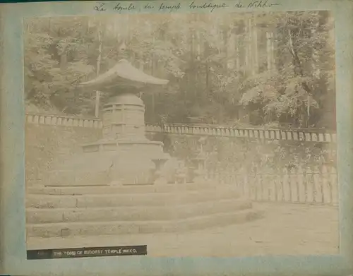 Foto Nikko Präfektur Tochigi Japan, The Tomb of the Buddhist Temple