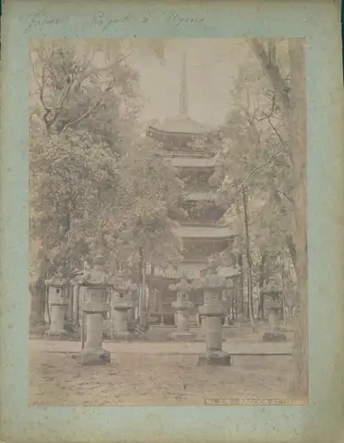 Foto Ueno Tokio Präf. Tokio Japan, Pagoda