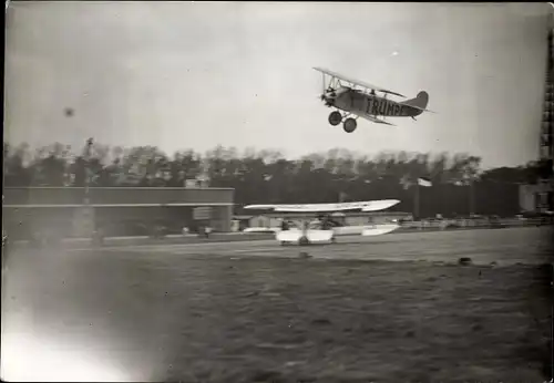 Foto Dietrich DP IIa Bussard Flugzeug, Trumpf, D 644, Flughafen Berlin Tempelhof, 5.9.1926