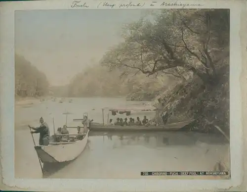 Foto Arashiyama Kyoto Präf. Kyoto Japan, Chiborino Fuchi, Deep Pool