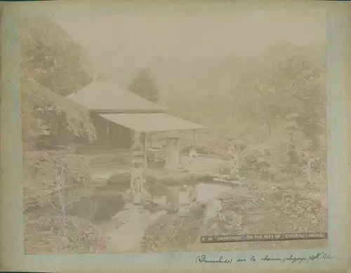 Foto Nikko Präfektur Tochigi Japan, Dainichido Garden on the way of Chūzenji Lake