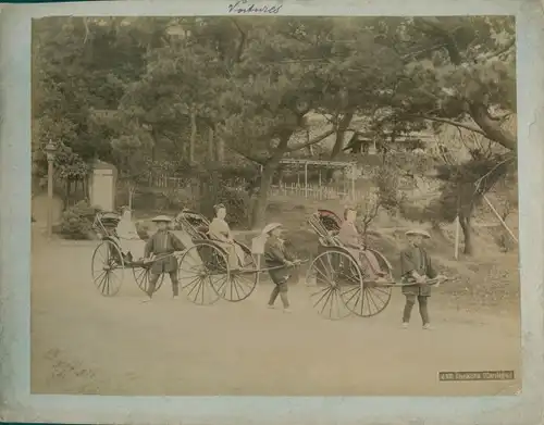Foto Japan, Jinrikisha, carriage, rickshaw