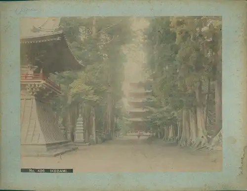Foto Ota Tokio Präf. Tokio Japan, Ikegami Honmon ji Temple