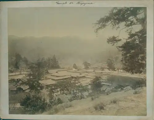 Foto Miyajima Insel Präefektur Hiroshima Japan, temple