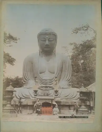 Foto Kamakura Präf. Kanagawa Japan, Daibutsu statue in the Kotoku-in temple