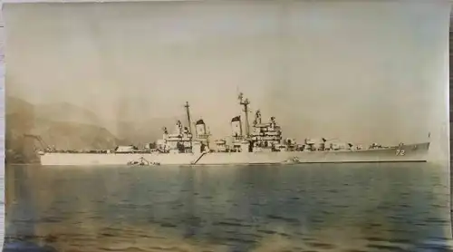 Foto US Kriegsschiff USS Pittsburgh, CA-72, Schwerer Kreuzer