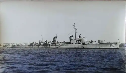 Foto US Kriegsschiff USS Harwood, DD-861, Zerstörer