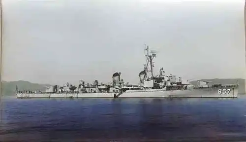 Foto US Kriegsschiff USS Bristol, DD-857, Zerstörer