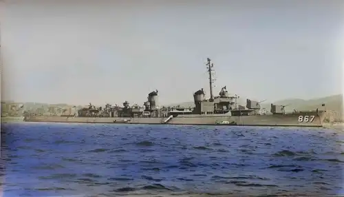 Foto US Kriegsschiff USS Stribling, DD-867, Zerstörer