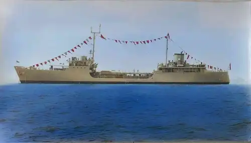 Foto US Kriegsschiff der Navy, Unbekannt