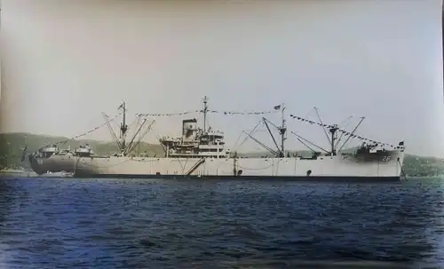 Foto US Kriegsschiff der Navy, Nr 26, Frachtschiff