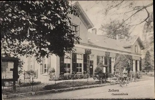 Ak Zelhem Gelderland Niederlande, Gemeentehuis