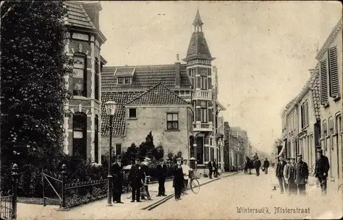 Ak Winterswijk Gelderland Niederlande, Misterstraat