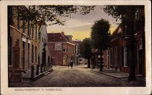 Ak Barneveld Gelderland, Schoutenstraat