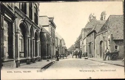 Ak Winterswijk Gelderland Niederlande, Misterstraat