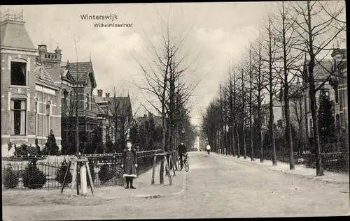 Ak Winterswijk Gelderland Niederlande, Wilhelminastraat