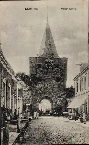 Ak Elburg Gelderland, Vischpoort