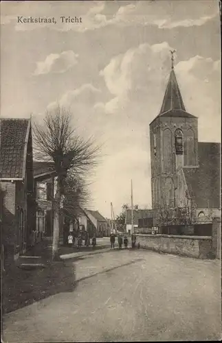 Ak Tricht Gelderland, Kerkstraat