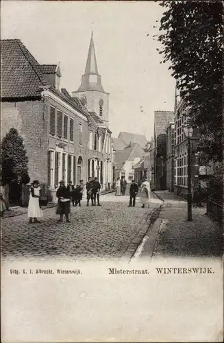 Ak Winterswijk Gelderland Niederlande, Misterstraat