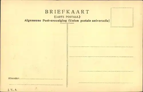 Künstler Ak Vermeer, Gezicht op Delft, Mauritshuis Den Haag
