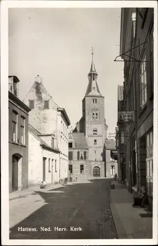 Ak Hattem Gelderland Niederlande, Ned. Herv. Kerk