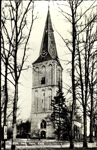 Ak Sleen Drenthe Niederlande, Ned. Herv. Kerk