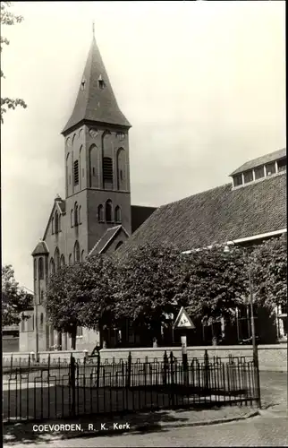Ak Coevorden Drenthe, R.K. Kerk
