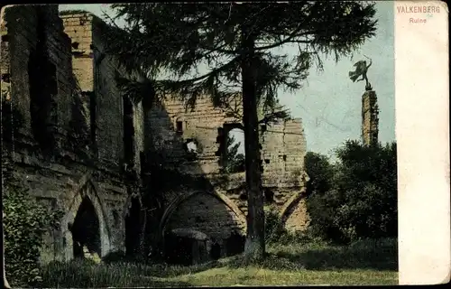 Ak Valkenburg Limburg Niederlande, Ruine