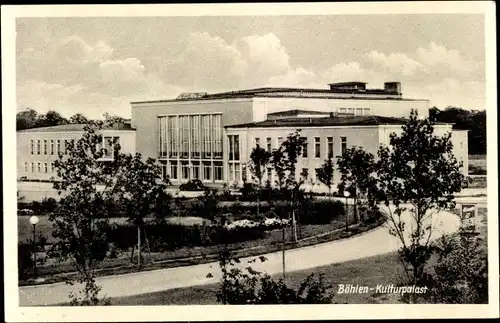 Ak Böhlen in Sachsen, Kulturpalast