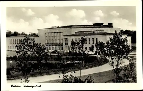 Ak Böhlen in Sachsen, Kulturpalast