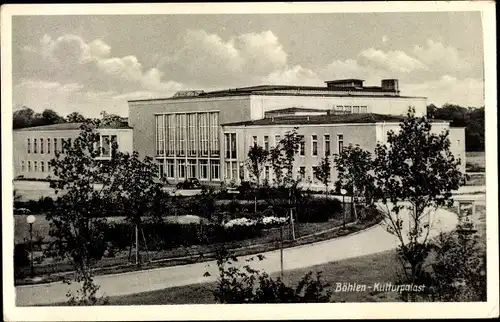 Ak Böhlen in Sachsen, Kulturpalast