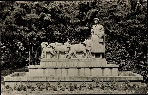 Ak Regis Breitingen Sachsen, Schäferbrunnen