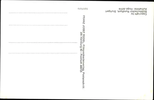 Ak Schauspieler Werner Schumacher, Portrait, Autogramm