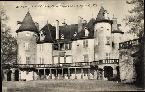 Ak Courpière Puy de Dôme, Chateau de la Barge