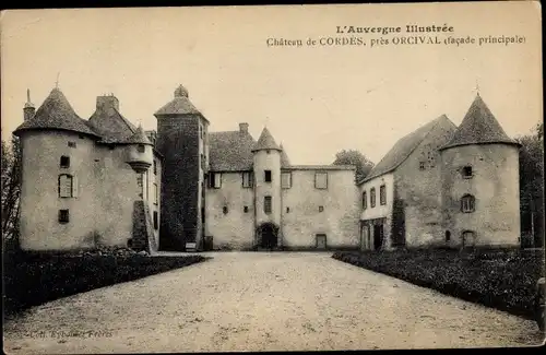 Ak Orcival Puy de Dôme, Chateau de Cordès
