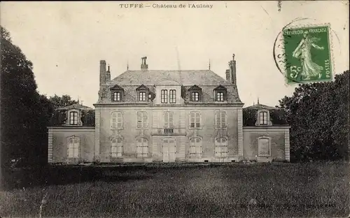 Ak Tuffé Sarthe, Chateau de l'Aulnay