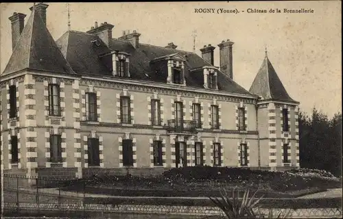 Ak Rogny Yonne, Chateau de la Brennellerie