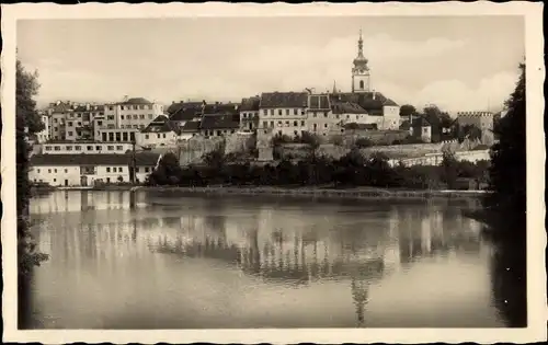 Ak Písek Pisek Südböhmen, Teilansicht