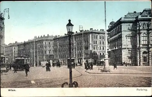 Ak Wien 2 Leopoldstadt Österreich, Parkring