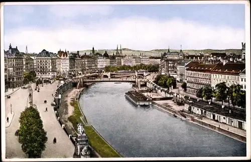 Ak Wien 1 Innere Stadt, Stadtansicht