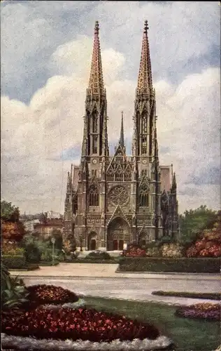 Ak Wien 9 Alsergrund Österreich, Votivkirche