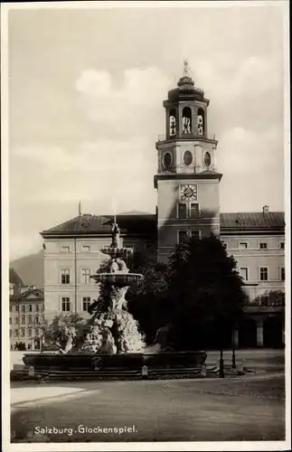 Ak Salzburg in Österreich, Glockenspiel