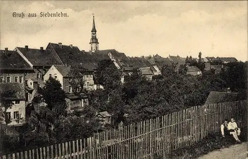 Ak Siebenlehn Großschirma in Sachsen, Panorama