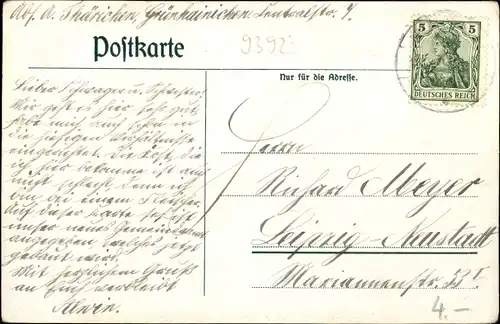 Künstler Ak Grünhainichen Sachsen, Gruppenbau Poststraße, Gemeindeamt, Postamt, Geschäftshaus