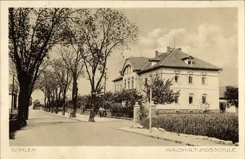 Ak Dahlen in Sachsen, Haushaltungsschule