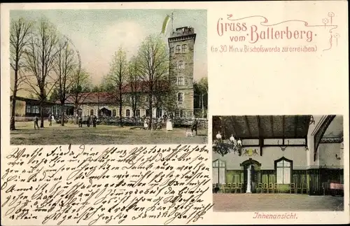 Ak Bischofswerda Oberlausitz Sachsen, Butterberg, Innenansicht