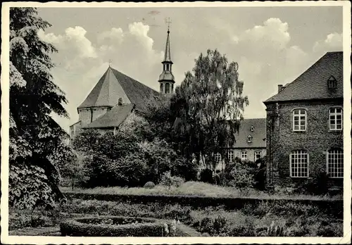 Ak Füssenich Zülpich Nordrhein Westfalen, St. Nikolaus Stift, Kirche