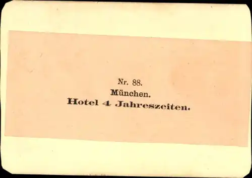 CdV München, Hotel 4 Jahreszeiten