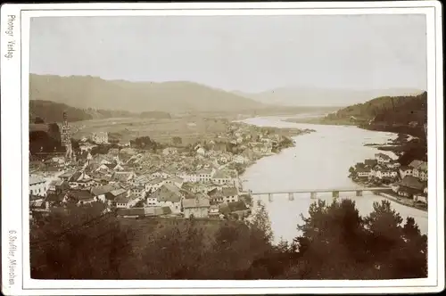 Kabinett Foto Bad Tölz in Oberbayern, Panorama